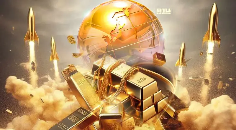 ราคาทองคำตลาดโลก เฉิดฉายอยู่ในระดับสูง