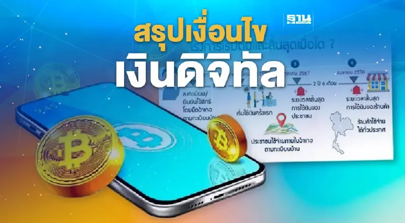 ลงทะเบียนเงินดิจิทัล 10000 วันไหน ใช้เมื่อไหร่ ซื้ออะไรได้บ้าง เช็กที่นี่