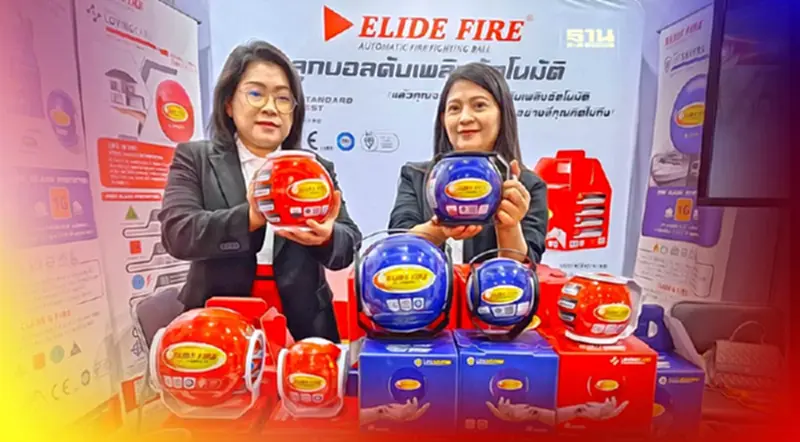 ผุดนวัตกรรม"ลูกบอลดับเพลิงอัตโนมัติ" ตอบโจทย์ความปลอดภัย ผุดนวัตกรรม"ลูกบอลดับเพลิงอัตโนมัติ" ตอบโจทย์ความปลอดภัย