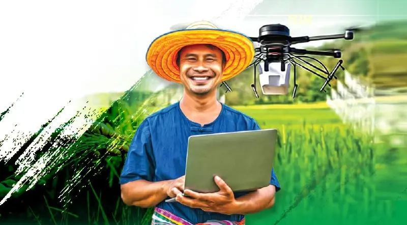 เกษตรกรไทยติดอาวุธดิจิทัล ปลุกตลาดโดรนโต200%