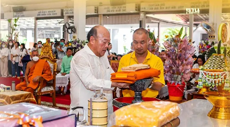 กลุ่มบริษัทบีทีเอส ทอดกฐินสามัคคีปี 66 จ.สิงห์บุรี