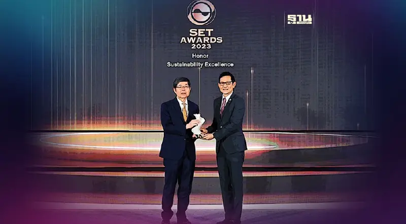 "ปตท."คว้า 3 รางวัลเวที "SET Awards 2023"