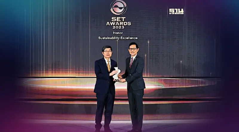 "ปตท."คว้า 3 รางวัลเวที "SET Awards 2023" "ปตท."คว้า 3 รางวัลเวที "SET Awards 2023"
