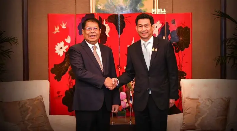 “ปานปรีย์” พบ “ตาน ฉ่วย” ย้ำไทยหนุนแก้ไขความขัดแย้งในเมียนมาอย่างสันติ