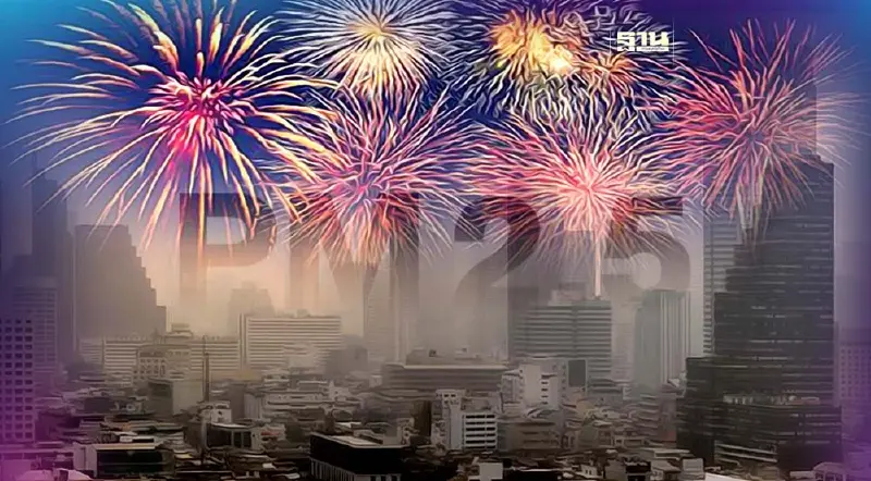 กทม.เคาท์ดาวน์ จมฝุ่น PM 2.5 เตือน 9 เขตพื้นที่สีส้ม