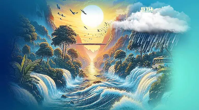 10 จังหวัดใต้ เฝ้าระวัง "น้ำท่วมฉับพลัน-น้ำป่าไหลหลาก" 3-8 ธ.ค.นี้ 