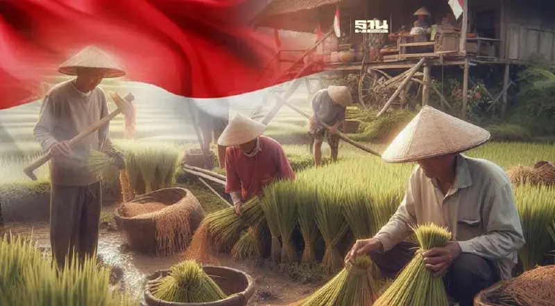 ข้าวอินโดฯวิกฤต เอลนีโญทำผลผลิตลดฮวบ รัฐบาลระดมทหารช่วยปลูกข้าว