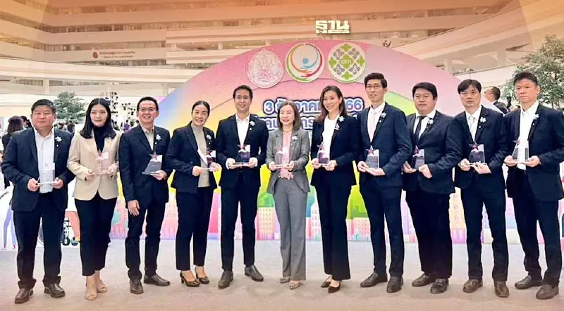 ซีพีเอฟ-12 บริษัทในกลุ่มรับรางวัลส่งเสริมการจ้างงานคนพิการดีเยี่ยม ปี 66