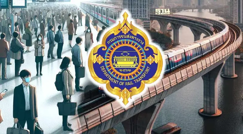 ปีใหม่ 2567 “กรมราง” เปิดยอดผู้โดยสารเดินทางรถไฟ-รถไฟฟ้า 1.5 ล้านคน-เที่ยว