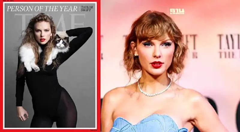 นิตยสารไทม์ ยก Taylor Swift บุคคลแห่งปี 2023 นิตยสารไทม์ ยก Taylor Swift บุคคลแห่งปี 2023