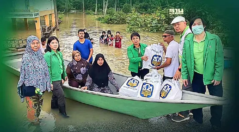 ธ.ก.ส.ออกมาตรการลดภาระหนี้ ช่วยเกษตรกร 3 ชายแดนใต้โดนน้ำท่วม