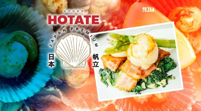 เจโทร ผุดแคมเปญ HOTATE Festival ส่ง “หอยเชลล์โฮตาเตะ” ตีตลาดไทย