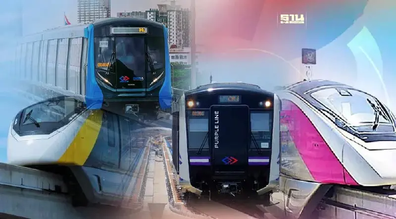 ส่องรถไฟฟ้า 4 สาย เปิดให้บริการข้ามปีถึงตี 2 รับเทศกาลปีใหม่ 2567
