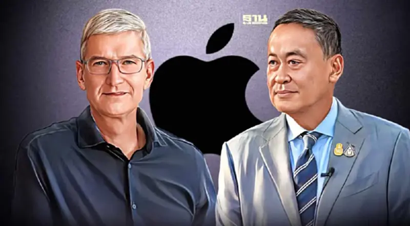 "เศรษฐา" เผย "ทิม คุก" ชมศักยภาพไทย มั่นใจความร่วมมือแอปเปิลเกิดขึ้นจริง "เศรษฐา" เผย "ทิม คุก" ชมศักยภาพไทย มั่นใจความร่วมมือแอปเปิลเกิดขึ้นจริง