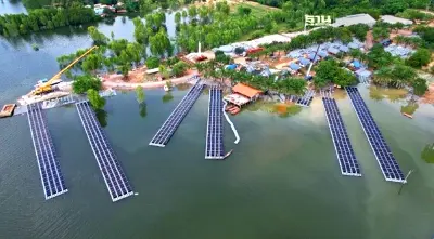 กฟผ. เร่งเดินหน้าโซลาร์เซลล์ลอยน้ำไฮบริดเขื่อนอุบลรัตน์