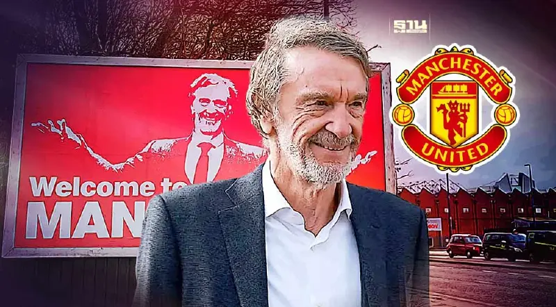 "แมนยู" ปิดดีล "เซอร์จิม แรตคลิฟฟ์" มหาเศรษฐีอันดับ 1 อังกฤษ ถือหุ้น 25%