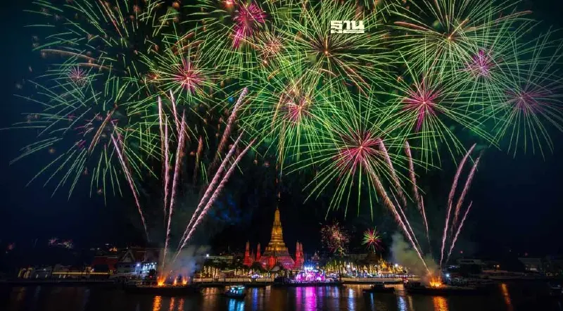 เคาท์ดาวน์วัดอรุณ กรุงเทพ ขึ้นแท่น CNN ถ่ายทอดสดแลนด์มาร์ก Countdown 2024 โลก