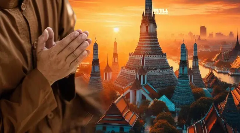 รวมบทสวดมนต์ข้ามปี 2567 เสริมสิริมงคลพร้อมคำแปล