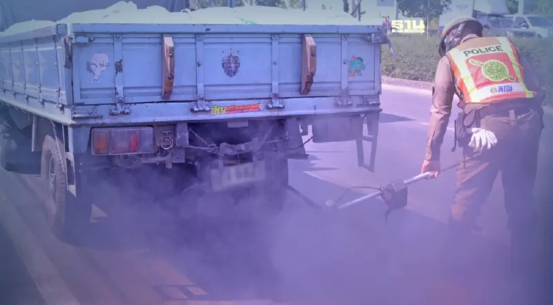 ตรวจเข้มควันดำ กทม.-ปริมณฑล ลดผลกระทบPM 2.5 ตรวจเข้มควันดำ กทม.-ปริมณฑล ลดผลกระทบPM 2.5