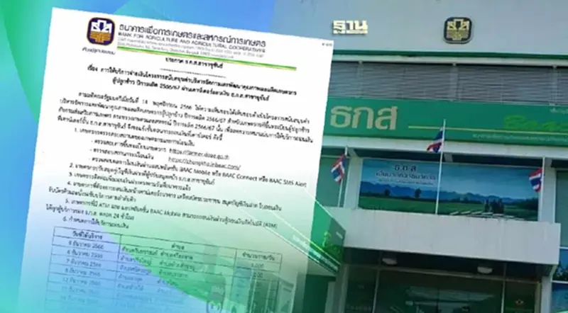 เช็คเงินไร่ละ 1000 ปี 66 67 ล่าสุด ธ.ก.ส. กางแผนจ่ายเงินเดือนธันวาคม เช็คเงินไร่ละ 1000 ปี 66 67 ล่าสุด ธ.ก.ส. กางแผนจ่ายเงินเดือนธันวาคม