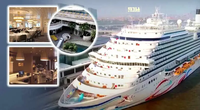 ส่องความหรู เรือสำราญจีน Adora Magic City ประกอบในประเทศลำแรก