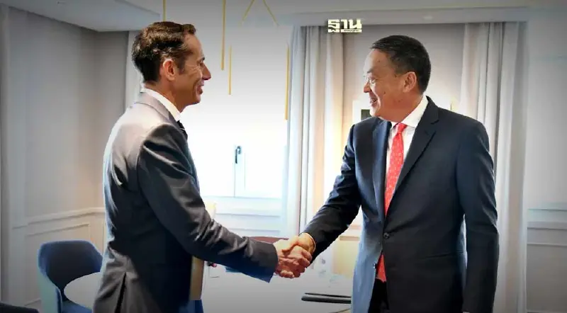 นายกฯ หารือผู้บริหาร DKSH ชวนลงทุน "แลนด์บริดจ์" ในไทย 