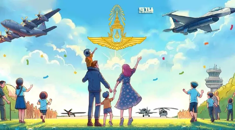 วันเด็กแห่งชาติ 2567 กองทัพอากาศพร้อมจัดงานดูตารางกิจกรรมด่วน