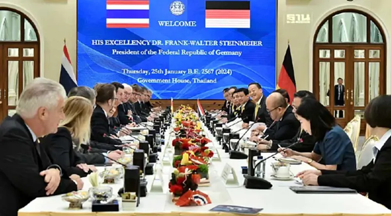 “เศรษฐา” กล่อม 12 บิ๊กเอกชนเยอรมนี ดึงลงทุนอุตสาหกรรม EV ดิจิทัล “เศรษฐา” กล่อม 12 บิ๊กเอกชนเยอรมนี ดึงลงทุนอุตสาหกรรม EV ดิจิทัล