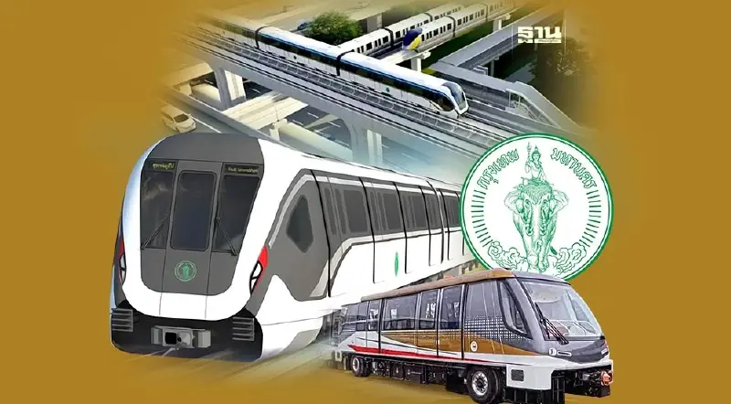 กทม.ชง คจร.ไฟเขียวโอน “รถไฟฟ้าสายสีเงิน-สายสีเทา” 1.5 แสนล้าน