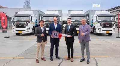 NEX ส่งมอบรถบรรทุกไฟฟ้าแก่ "โลจิสติกส์ เอเชีย" หนุน Green Logistics Sustainability