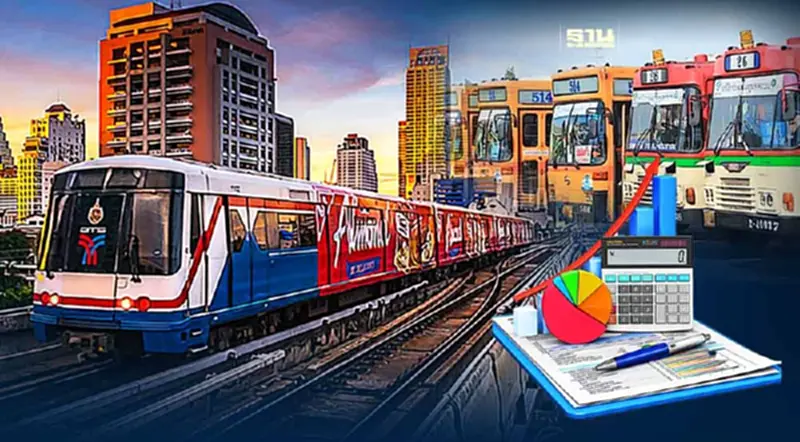 ส่องแนวโน้มธุรกิจบริการเดินรถไฟฟ้าขนส่งมวลชน ปี 67-69 ส่องแนวโน้มธุรกิจบริการเดินรถไฟฟ้าขนส่งมวลชน ปี 67-69
