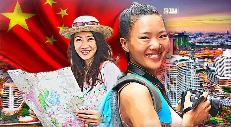 ต่างชาติเที่ยวไทยสัปดาห์แรก ปี 2567 ทะลุ 6 แสนคน จีนไต่ขึ้นอันดับ 1