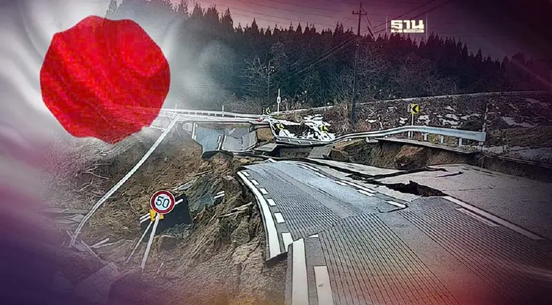 สรุปความเสียหาย แผ่นดินไหวญี่ปุ่น "ปานปรีย์" เผย เสียชีวิตเพิ่มเป็น 48 ราย