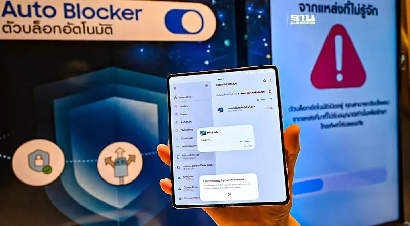 ซัมซุง เปิด Auto Blocker บล็อกอัตโนมัติตัดตอนโจรไซเบอร์