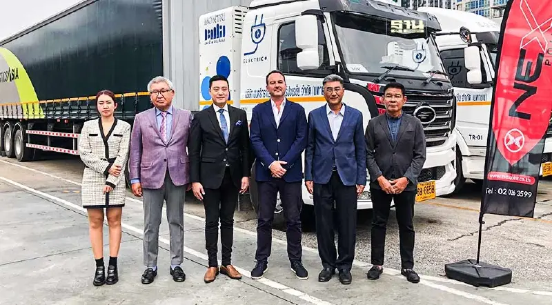 เน็กซ์ พอยท์ ปักหมุดปี 67 ส่งมอบรถบรรทุกไฟฟ้า 5,000 คัน