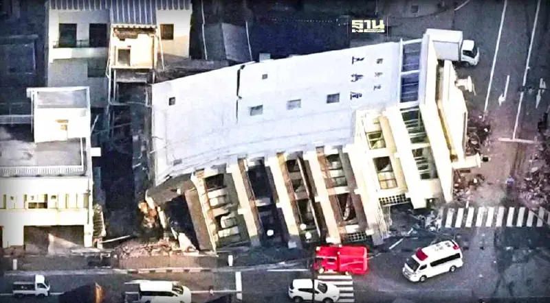 แผ่นดินไหวญี่ปุ่น ยอดผู้เสียชีวิตเพิ่ม 62 ราย เตือนฝนตกหนัก-ดินถล่ม