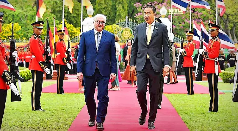 22 ปี เยอรมนีเยือนไทย ดึงจุดพลุ “แลนด์บริดจ์” ขอเว้นวีซ่าเชงเก้น