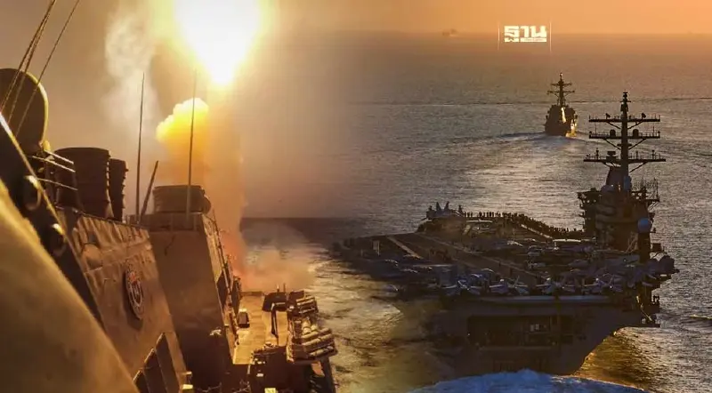 สหรัฐถล่มเดือดกบฏฮูตีส่งท้ายปี 66 หลังเรือสินค้าเมอส์กถูกโจมตีในทะเลแดง 