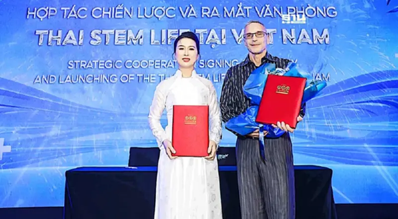 “ไทย สเตมไลฟ์” ลงนาม VIET HEALTH บุกตลาดเวียดนาม “ไทย สเตมไลฟ์” ลงนาม VIET HEALTH บุกตลาดเวียดนาม