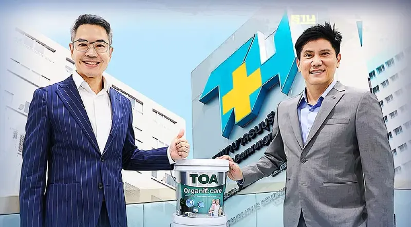 รพ.ธนบุรี บำรุงเมือง จับมือ TOA ชูองค์กรต้นแบบความยั่งยืน  ด้วยสีรักษ์โลก