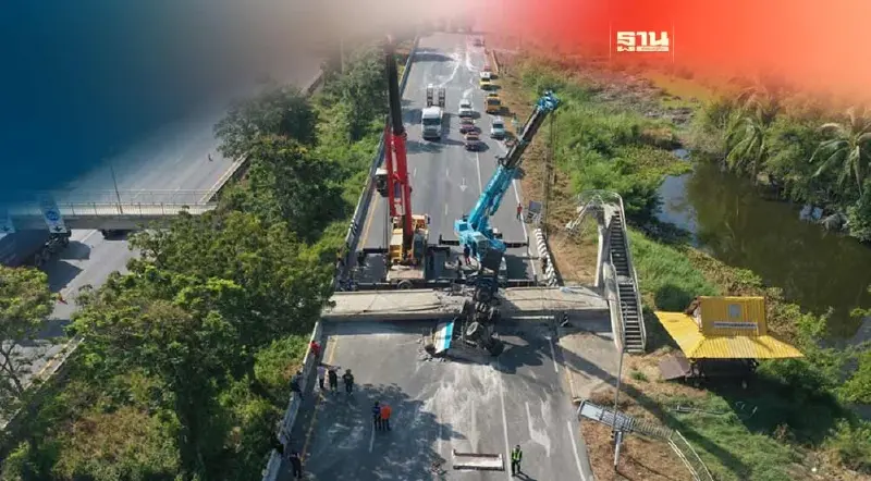 “สุริยะ”บี้ขนส่งฯ เพิ่ม Double Safety หลังรถบรรทุกยกกระบะเกี่ยวสะพานลอย