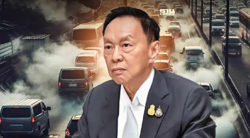 พัชรวาท สั่ง “ตรวจจับ-ปรับจริง” รถยนต์ควันดำ ป้องกันฝุ่น PM2.5