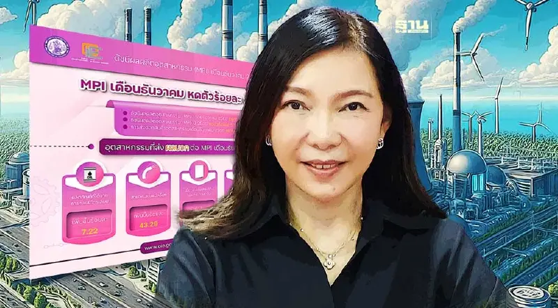 ดัชนีผลผลิตอุตสาหกรรม ธ.ค. 66 หดตัว 6.27% ฉุดทั้งปีร่วง 5.11%