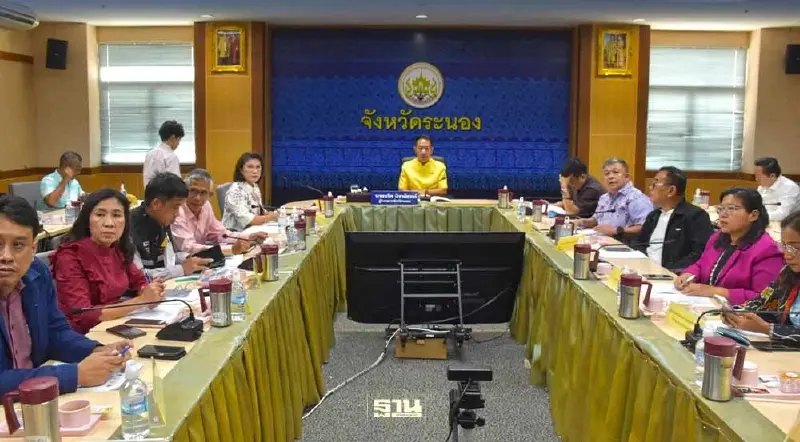 กลุ่มจังหวัดภาคใต้อันดามัน ชง 5โครงการ กว่า 4,000 ล้าน เสนอครม.สัญจร ระนอง