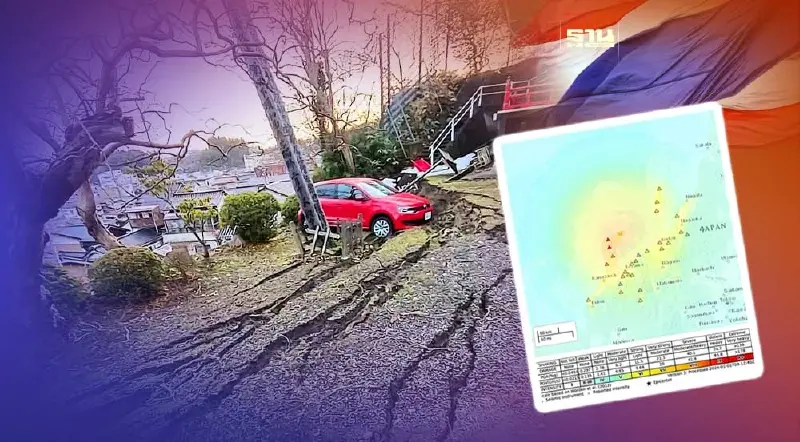 แผ่นดินไหวญี่ปุ่น ยังไม่รายงานคนไทยได้รับบาดเจ็บ-เสียชีวิต