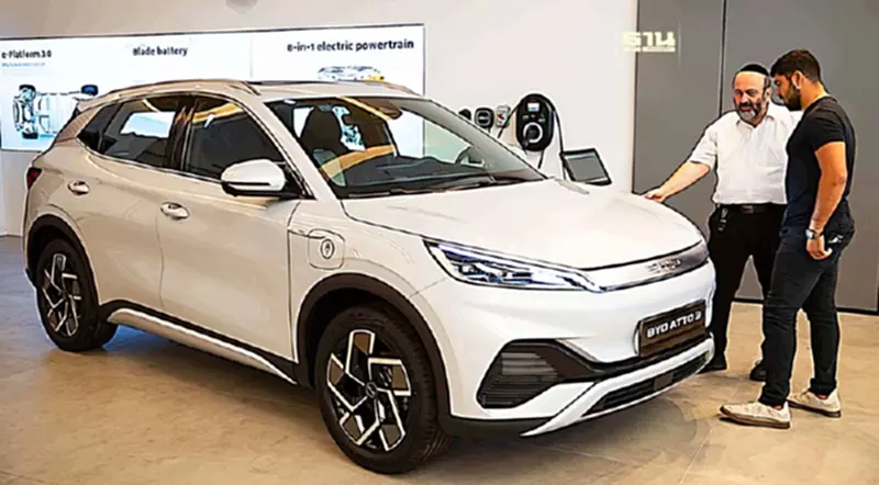 BYD ครองแชมป์ยอดขายรถยนต์ไฟฟ้า 2023 ในอิสราเอล BYD ครองแชมป์ยอดขายรถยนต์ไฟฟ้า 2023 ในอิสราเอล