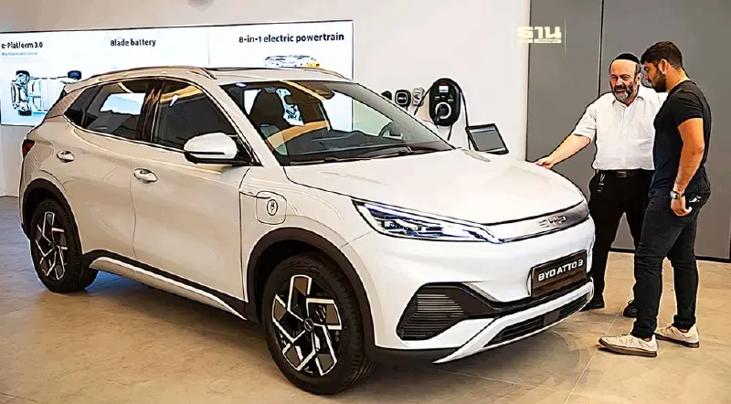 BYD ครองแชมป์ยอดขายรถยนต์ไฟฟ้า 2023 ในอิสราเอล