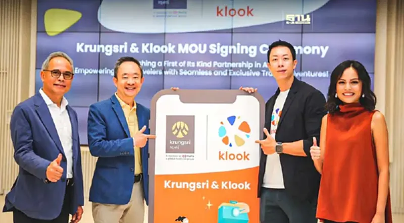 กรุงศรี ผนึก Klook เสริมแกร่งนักท่องเที่ยวไทย กรุงศรี ผนึก Klook เสริมแกร่งนักท่องเที่ยวไทย