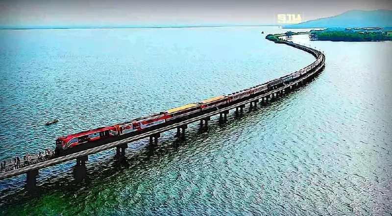 ปักหมุด!ชมวิวรถไฟลอยน้ำ  ริมเขื่อนป่าสักชลสิทธิ์ 19-21 ม.ค.นี้