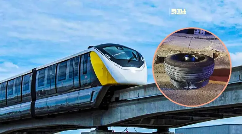 “คมนาคม” สั่งรื้อระบบ “รถไฟฟ้าโมโนเรล” ปมล้อสายสีเหลืองหล่นใส่แท็กซี่